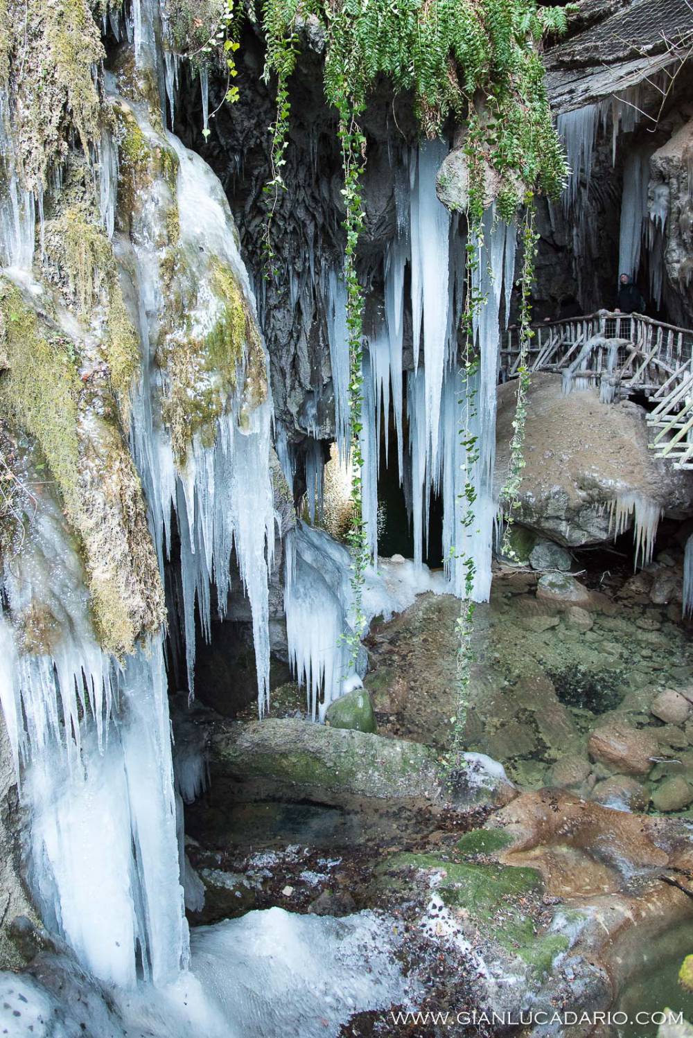 Le grotte del Caglieron in versione invernale - foto 6 - Gianluca Dario Photography