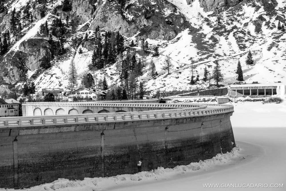 Panorama dal passo Fedaia in inverno - foto 2 - Gianluca Dario Photography