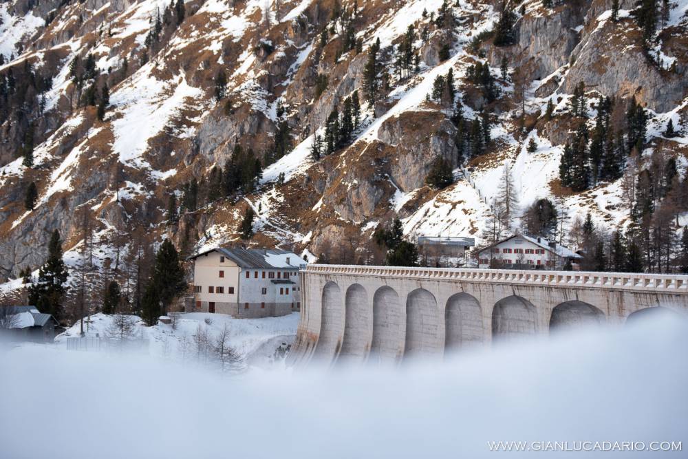 Panorama dal passo Fedaia in inverno - foto 7 - Gianluca Dario Photography