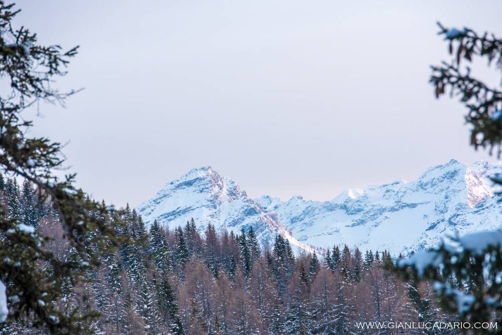 Panorama dal passo Fedaia in inverno - foto 11 - Gianluca Dario Photography