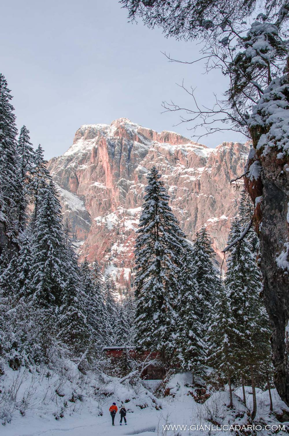 Panorama dal passo Fedaia in inverno - foto 13 - Gianluca Dario Photography